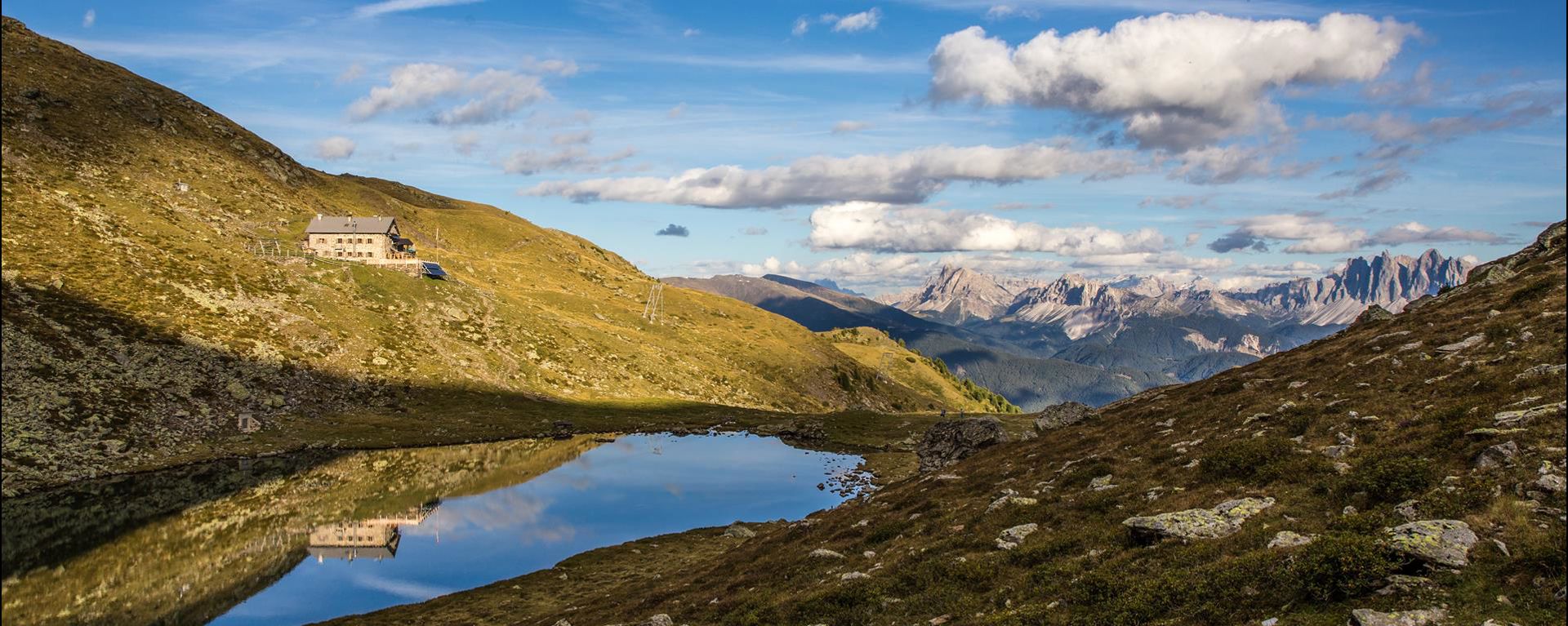 Il Lago di Rodella sull'Alpe di Velturno