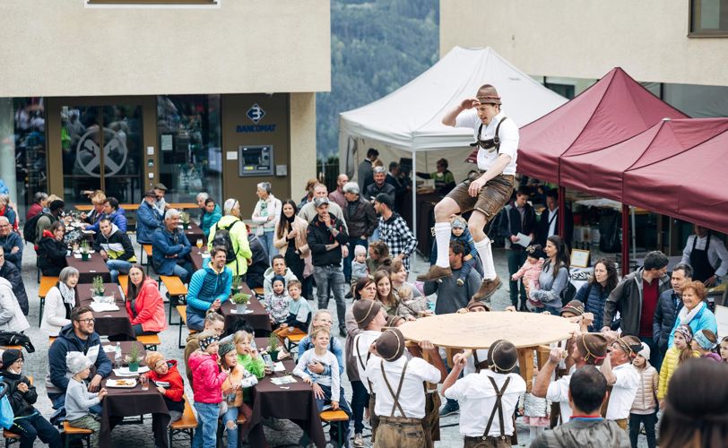 Il pubblico dei Schuhplattler