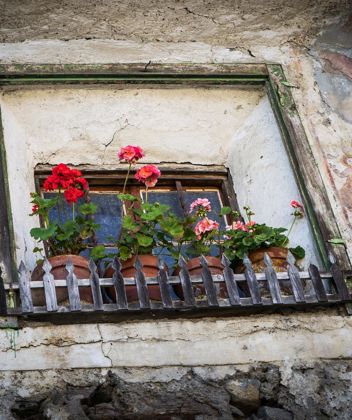 Detail eines alten Bauernhofes