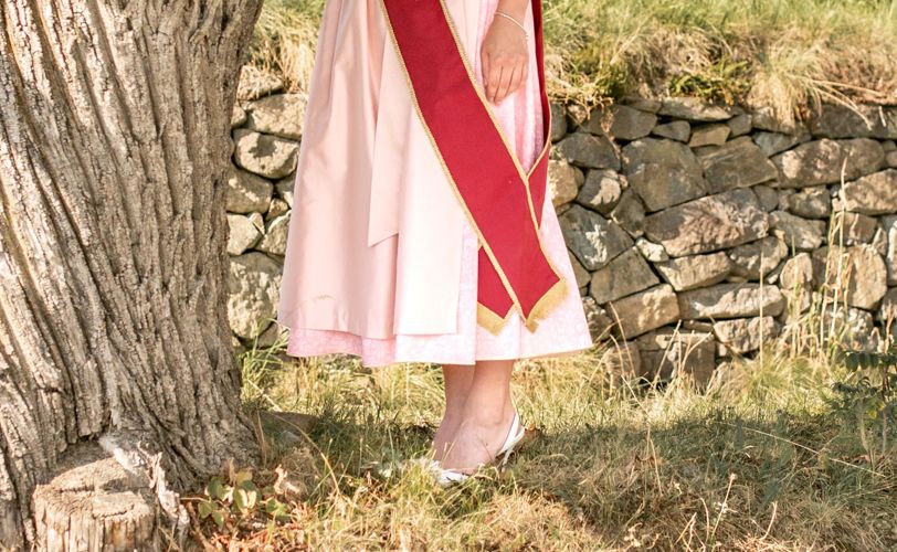 17th Törggele Queen 2024/2025: Miriam Kainzwaldner from Villanders, Tschott Hof