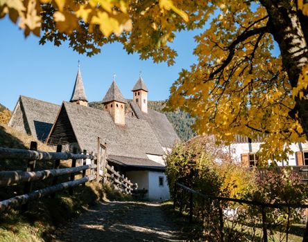Dreikirchen in autumn