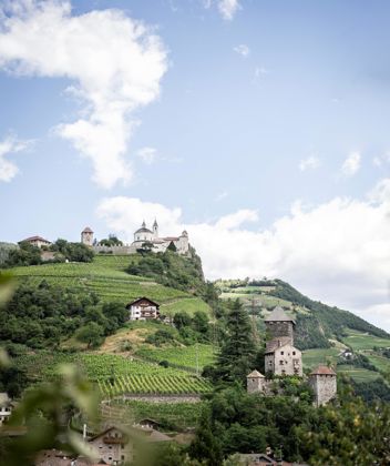 View on the Säben Monastery
