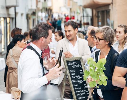 At the Eisacktal White Wine Festival