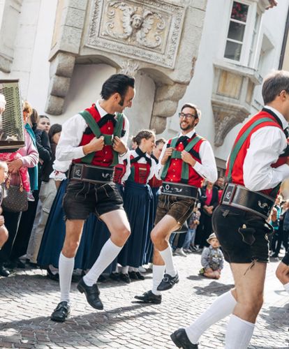 Traditional dancers