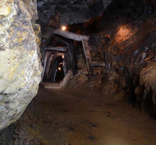 Una mina della miniera di Villandro