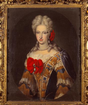 The portrait of Queen Maria Anna of Spain