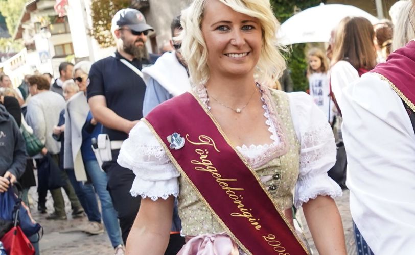 3rd Törggele Queen 2008/2009: Sabine Anranter from Klausen, Hienghof