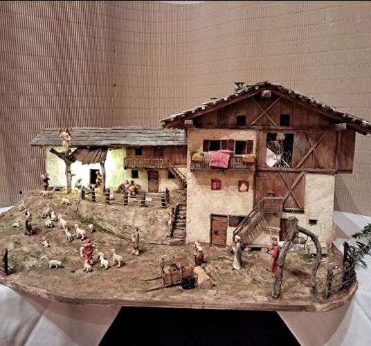 A nativity scene