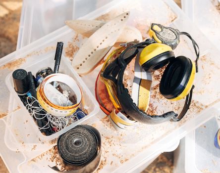 Utensils of the wood artists